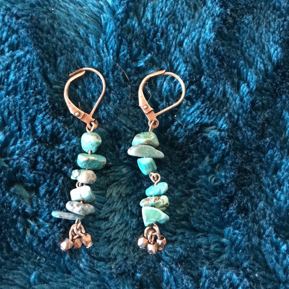Lane Bryant turquoise earrings